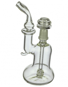 Glass Vapor Bubbler With Built-in Downstem | Smokesy Bubblers